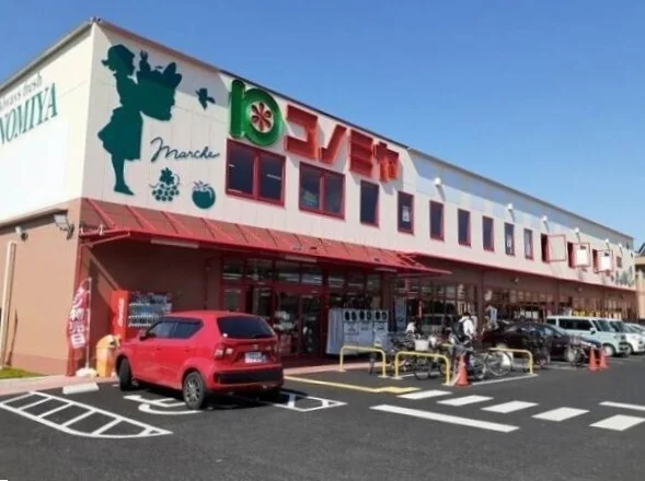 コノミヤ城西店まで1100m