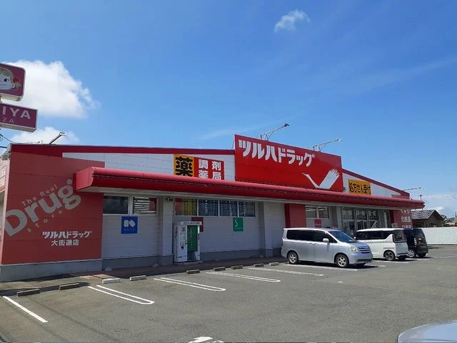 ツルハドラッグ大街道店まで700m