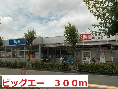 ビッグエーまで300m
