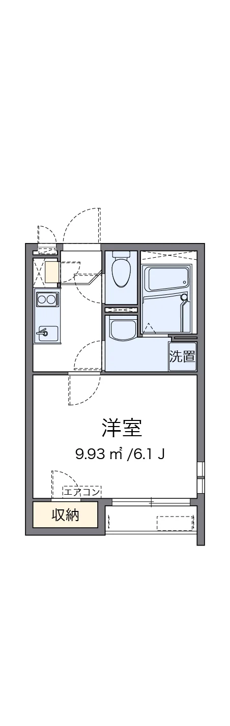 代表的な間取のため実際の間取とは異なる場合があります