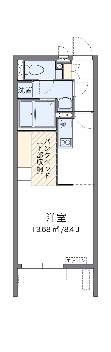 代表的な間取のため実際の間取とは異なる場合があります