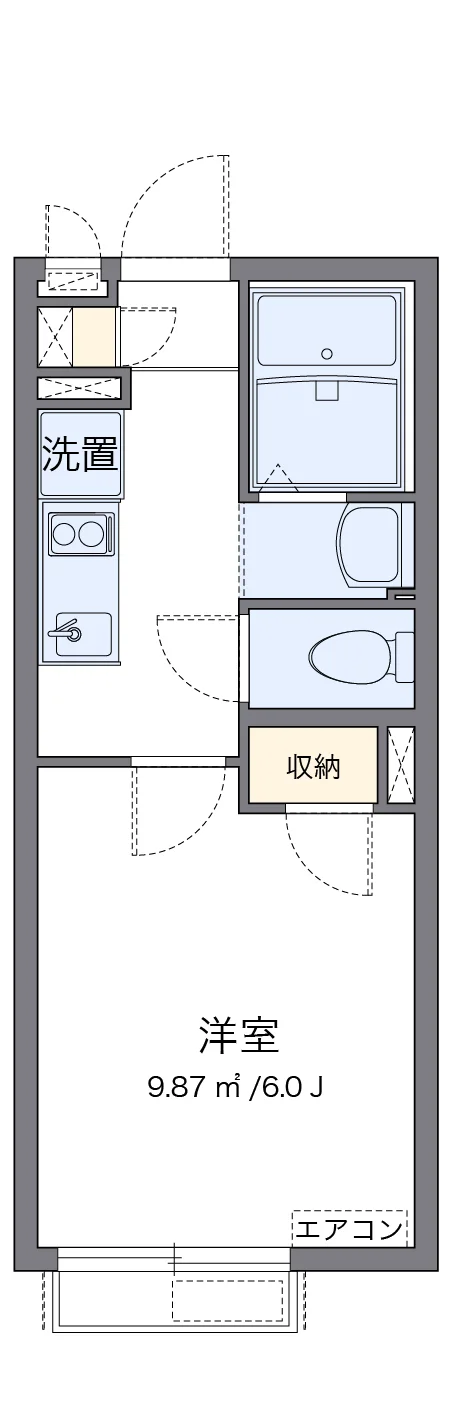 代表的な間取のため実際の間取とは異なる場合があります
