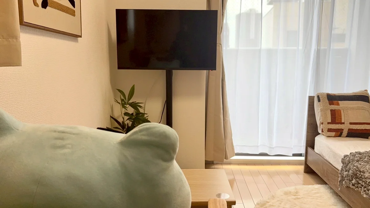 テレビも見やすくなっております♪
