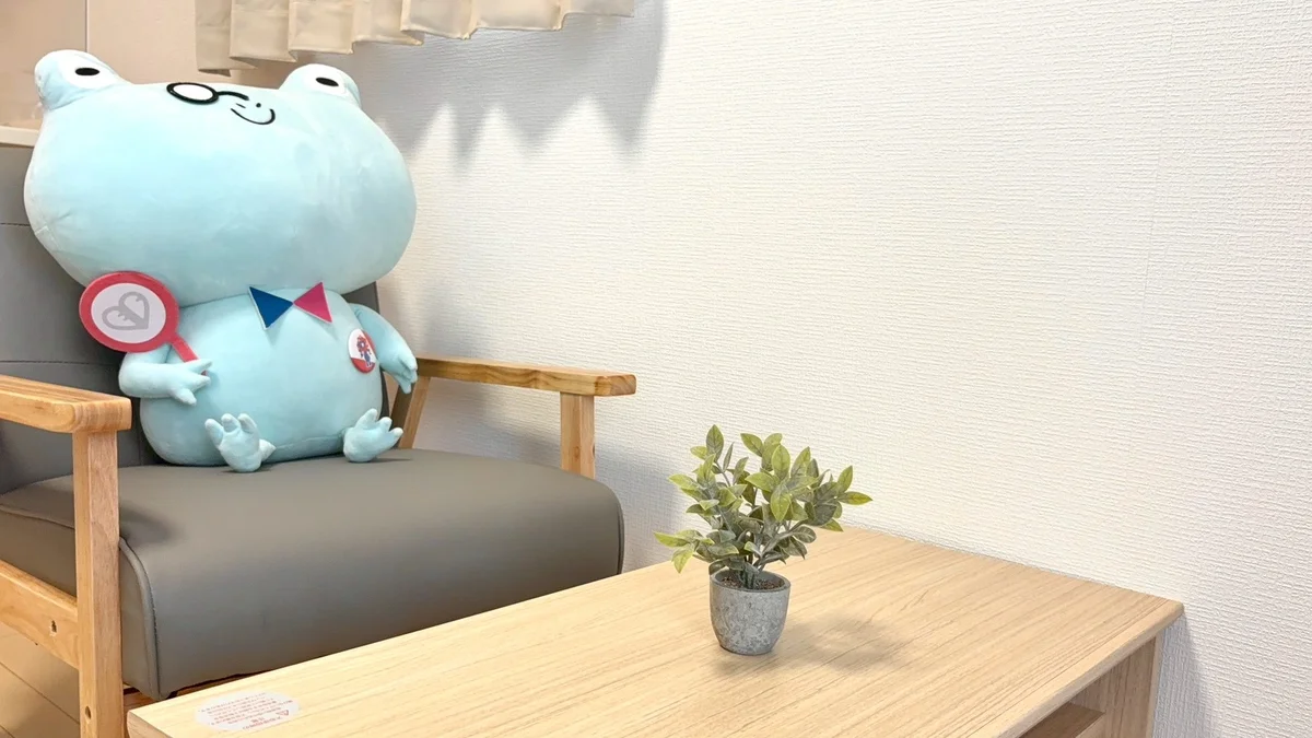 エスリード賃貸のマスコットキャラクター『ケロ坊』も皆様のご利用お待ちしております♪