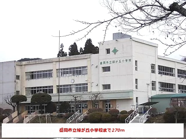 盛岡市立緑が丘小学校まで270m