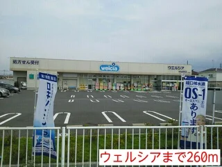 ウェルシアまで260m