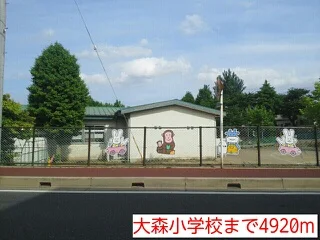 大森小学校まで4920m