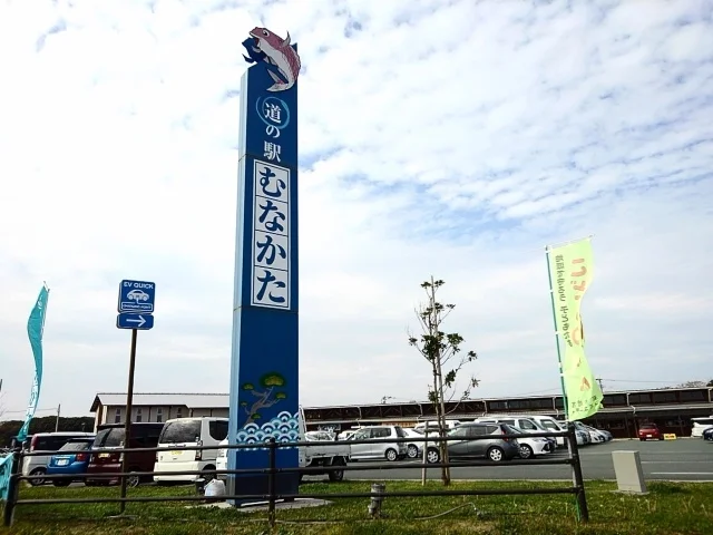 道の駅　むなかたまで550m
