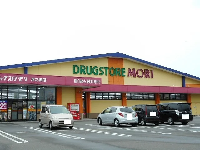 ドラッグストアモリ　浮之城店まで850m