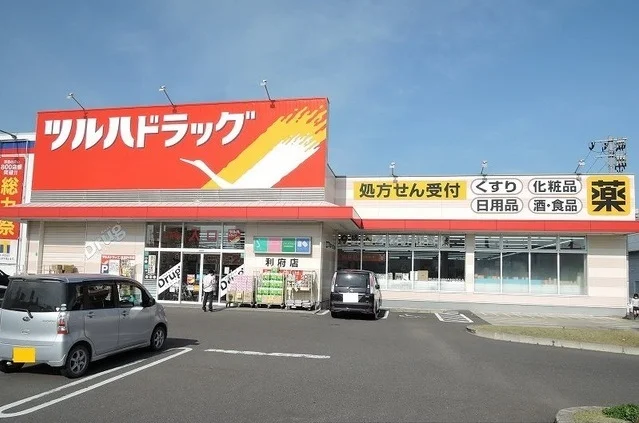ツルハドラッグ利府店まで1100m