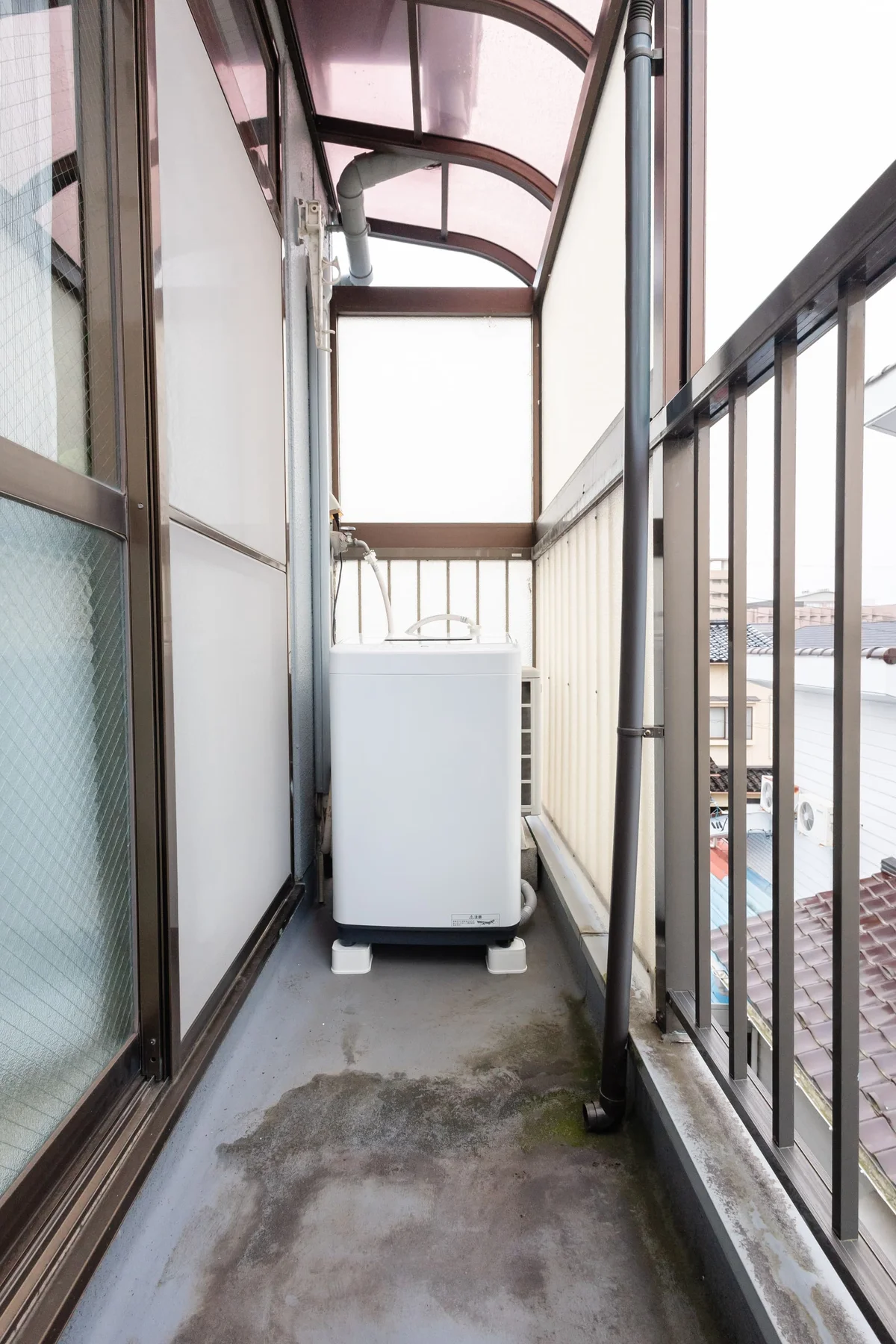バルコニー・洗濯機