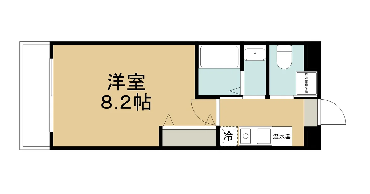 オール電化、バス・トイレ・洗面セパレートの使いやすい間取りです☆