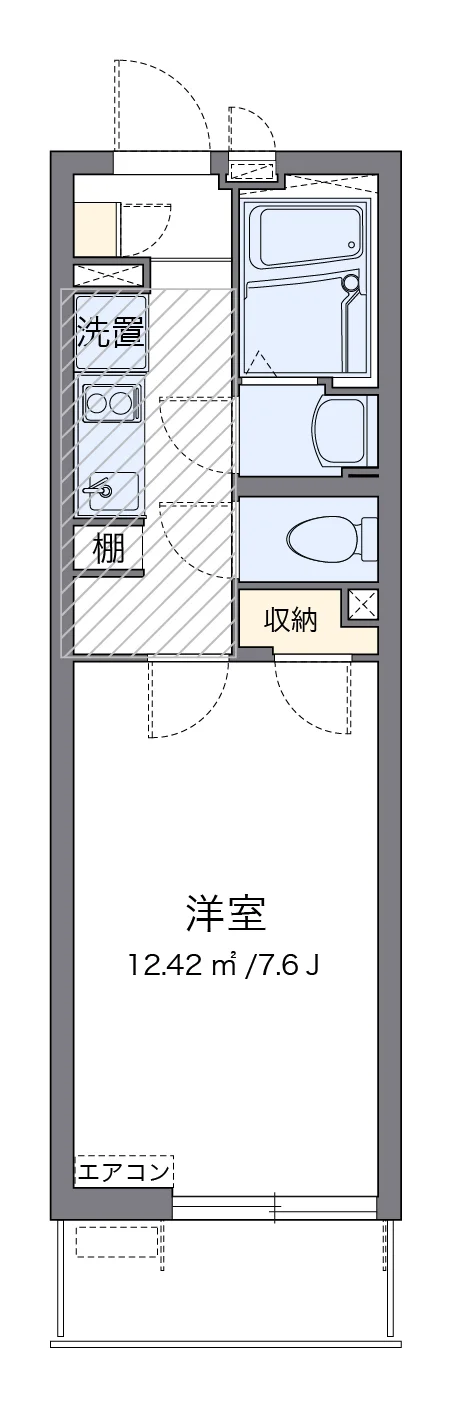 代表的な間取のため実際の間取とは異なる場合があります