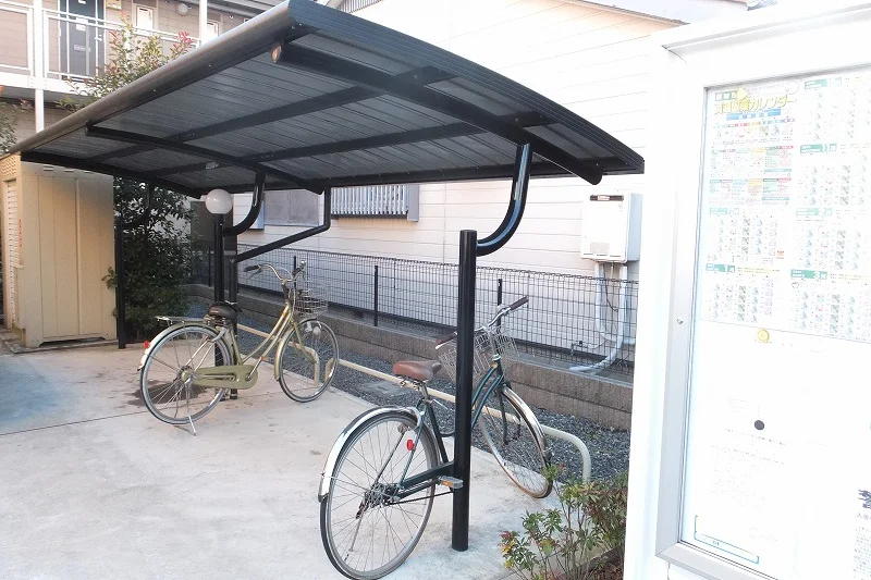 屋根付駐輪場