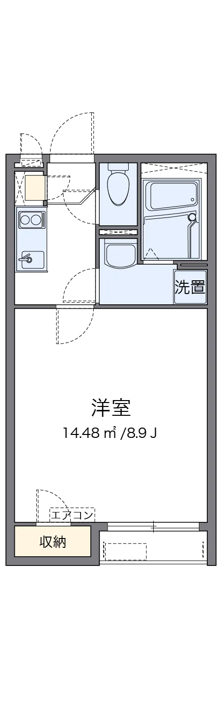 代表的な間取のため実際の間取とは異なる場合があります