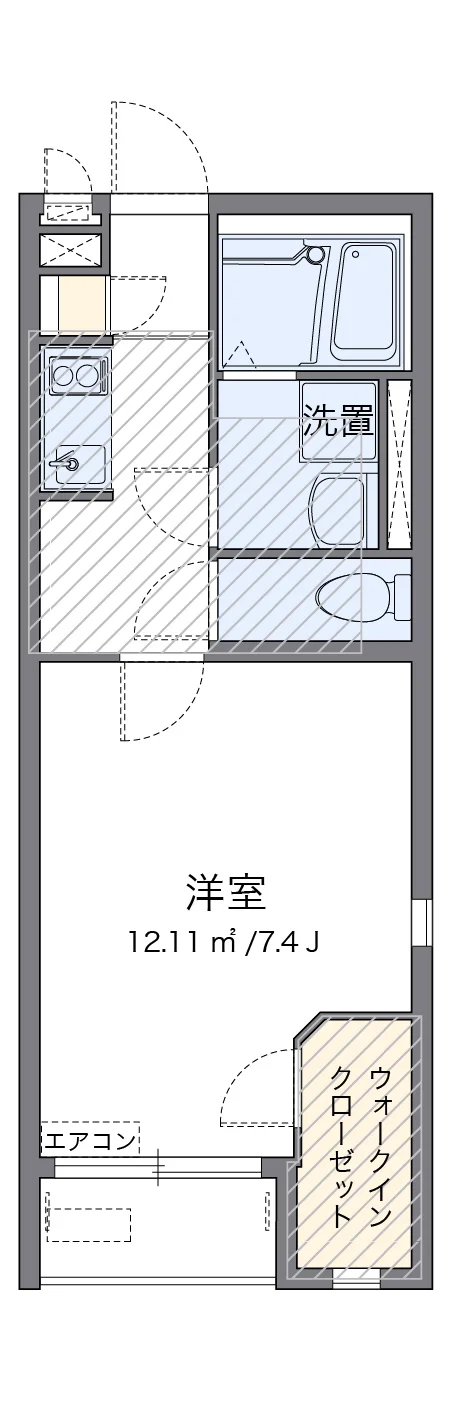 代表的な間取のため実際の間取とは異なる場合があります