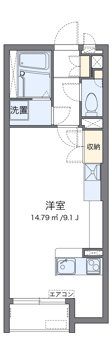 代表的な間取のため実際の間取とは異なる場合があります