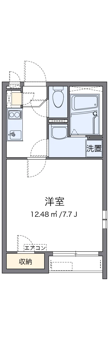 代表的な間取のため実際の間取とは異なる場合があります