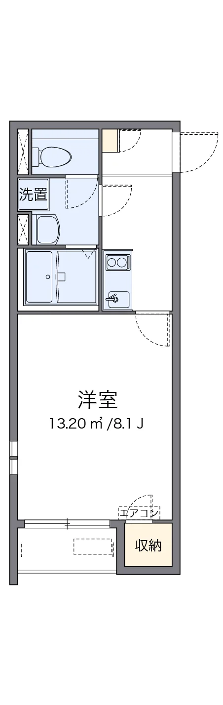 代表的な間取のため実際の間取とは異なる場合があります