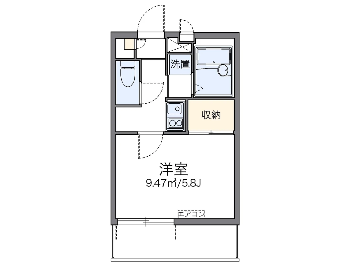 代表的な間取のため実際の間取とは異なる場合があります