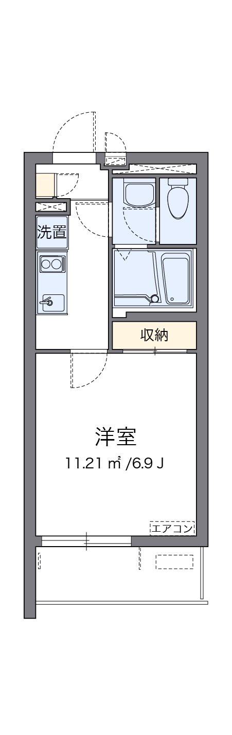 代表的な間取のため実際の間取とは異なる場合があります