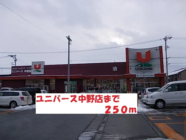 ユニバース中野店まで250m