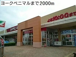 ヨークベニマル　好間店まで2000m