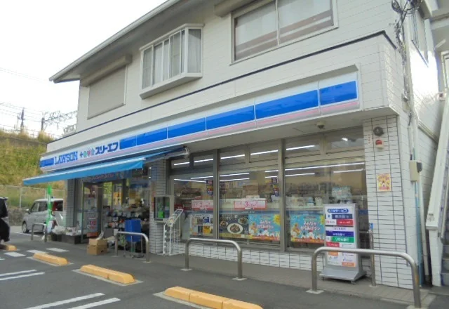 ローソン・スリーエフ国府津岡店まで300m