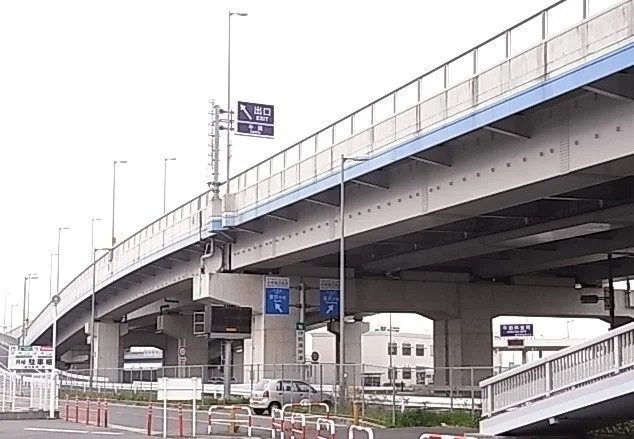牛田ICまで1600m