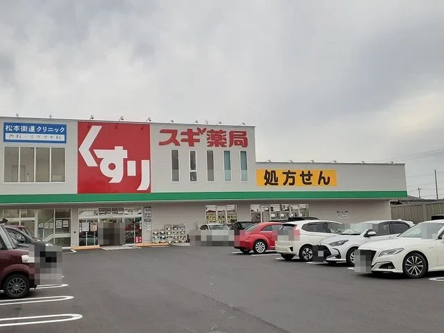 スギドラッグ四日市中央店まで350m