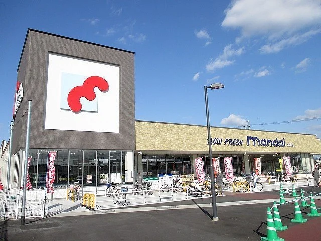 万代坊城店様まで1100m