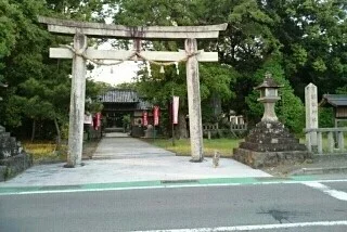 藤並神社様まで850m