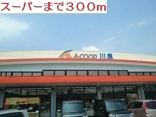 スーパーまで300m