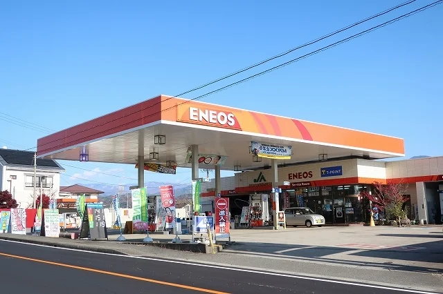 ガソリンスタンドまで800m