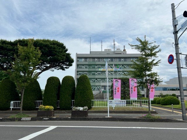 岩沼市役所まで2700m