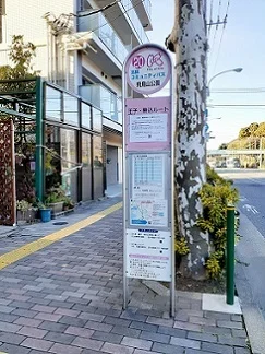 北区バス停 飛鳥山公園まで8m