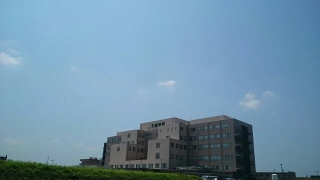 下越病院まで300m