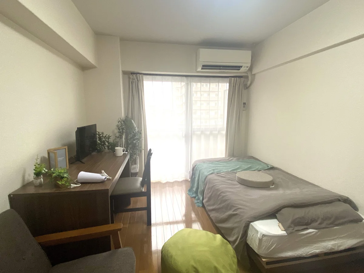 ✨暖かい雰囲気のお部屋。家具家電付き