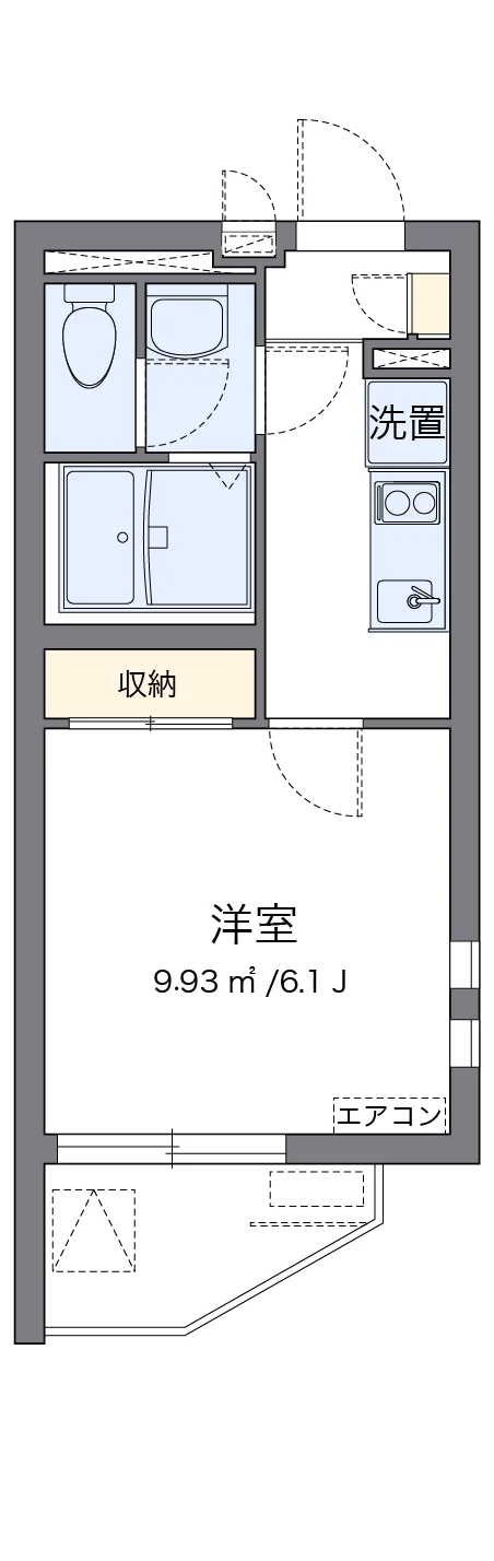 代表的な間取のため実際の間取とは異なる場合があります