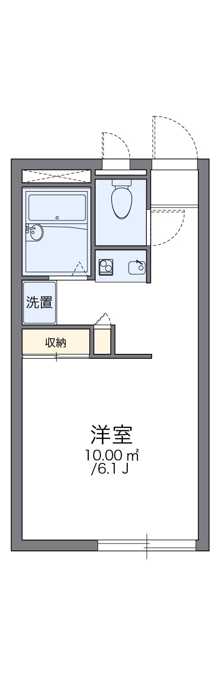 代表的な間取のため実際の間取とは異なる場合があります