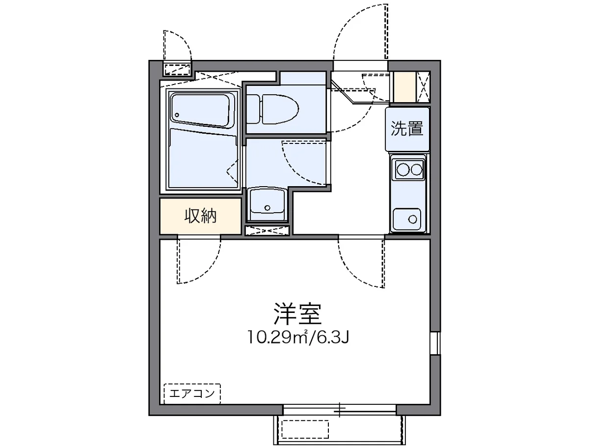 代表的な間取のため実際の間取とは異なる場合があります