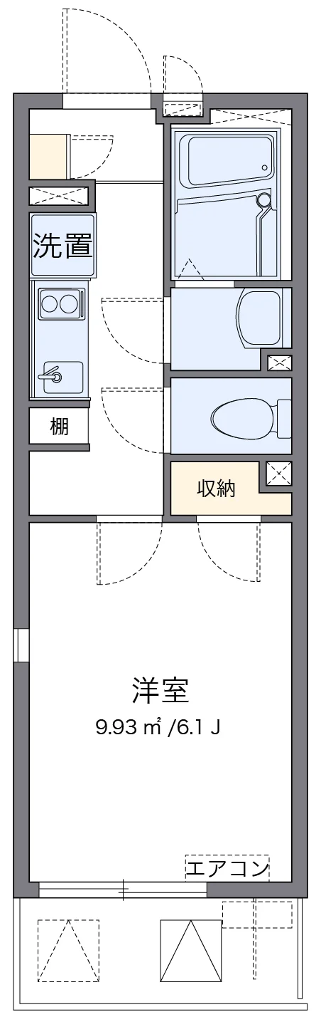 代表的な間取のため実際の間取とは異なる場合があります