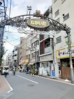 中板橋商店街まで179m