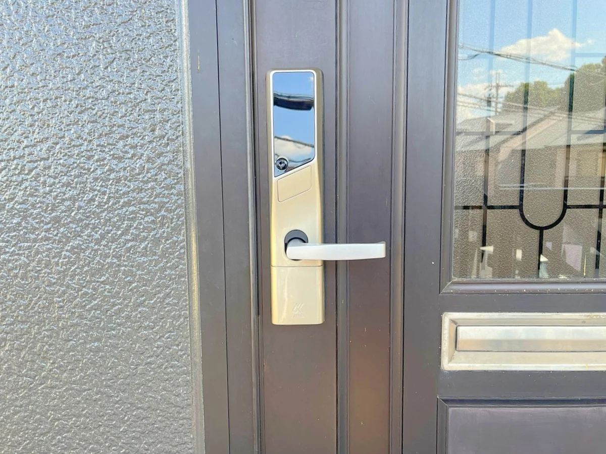 鍵は便利なスマートロックを採用しています🔒