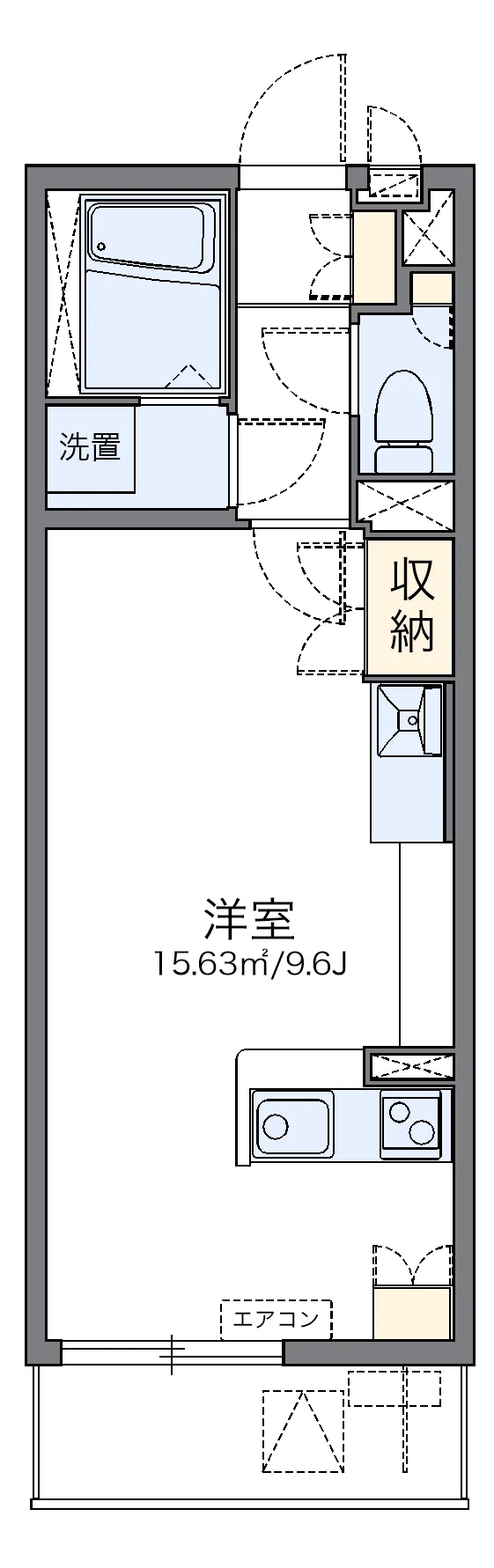 代表的な間取のため実際の間取とは異なる場合があります