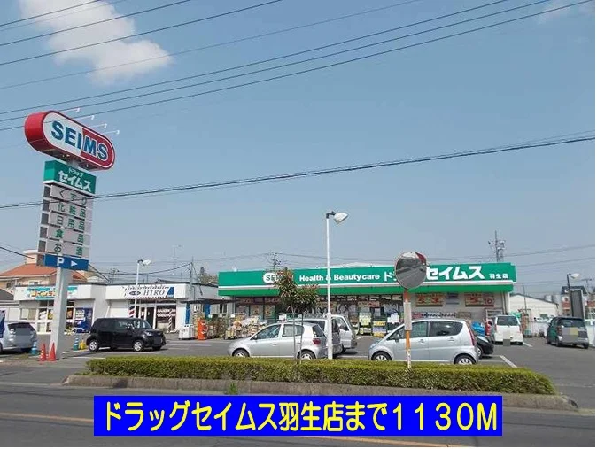 ドラッグセイムス羽生店まで1130m