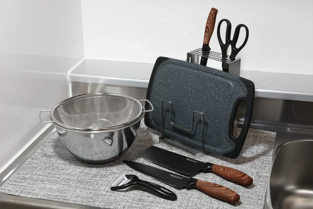 キッチンしたのは調理器具も多数ご用意