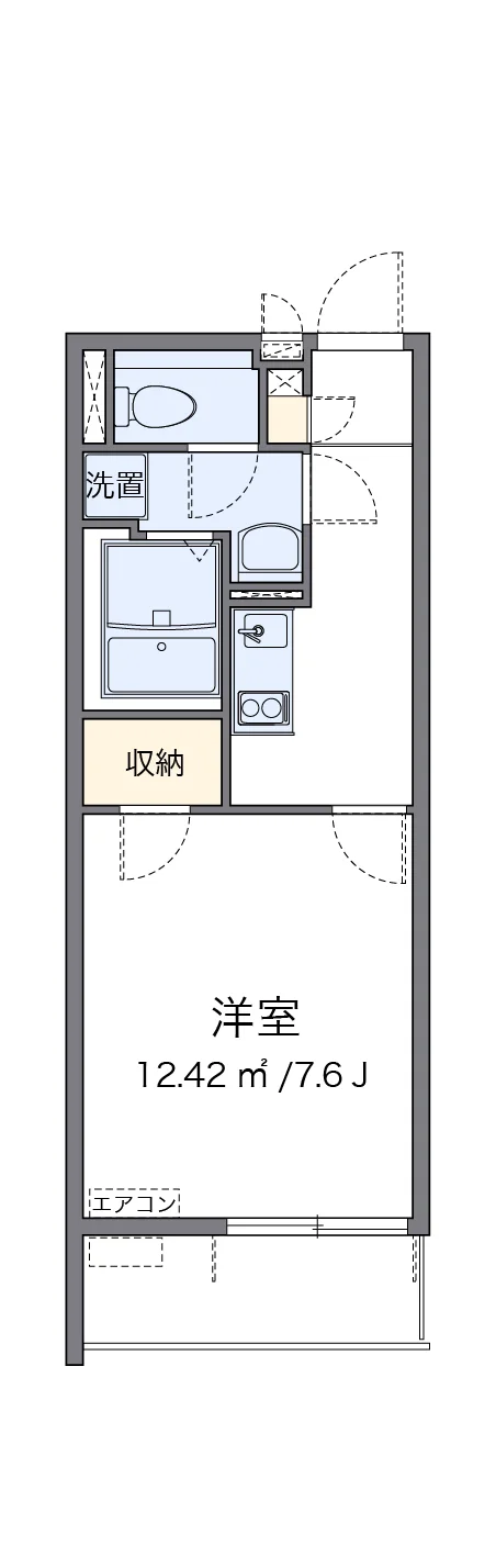 代表的な間取のため実際の間取とは異なる場合があります