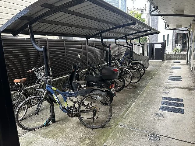 駐輪場です。