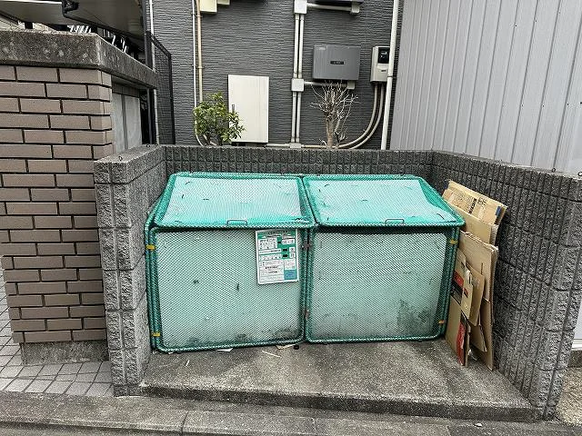 ゴミ置き場です。